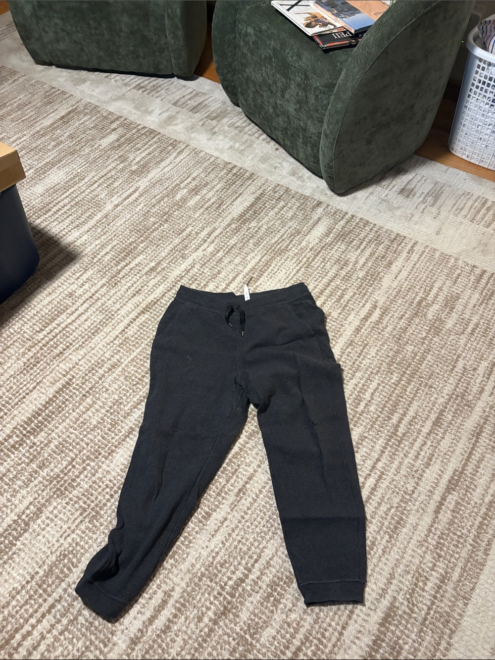 lululemon athletica Black Track Jogger Pants